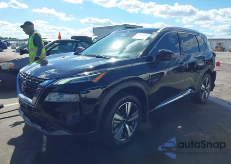 2022 Nissan Rogue Sl Intelligent Awd from USA, damaged, VIN 5N1BT3CB7NC721271